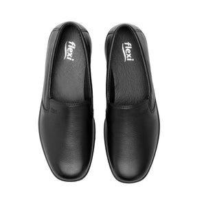 124501 NEGRO FLEXI CALZADO DAMA CHOCLO CASUAL