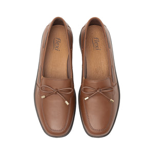 124505 TAN FLEXI CALZADO DAMA CHOCLO CASUAL 1