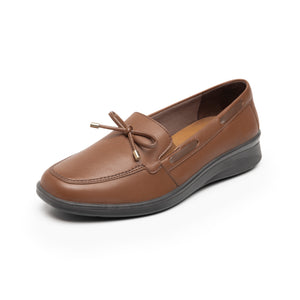 124505 TAN FLEXI CALZADO DAMA CHOCLO CASUAL 1