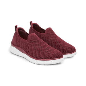125615 BURGUNDY FLEXI CALZADO DAMA CHOCLO SPO