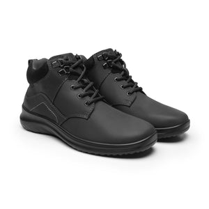 125910 NEGRO FLEXI CALZADO DAMA BOTÍN CASUAL