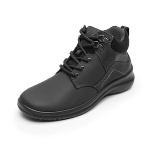 125910 NEGRO FLEXI CALZADO DAMA BOTÍN CASUAL