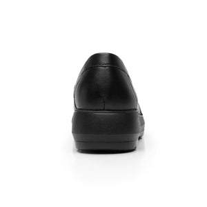 126711 NEGRO FLEXI CALZADO DAMA CHOCLO CASUAL