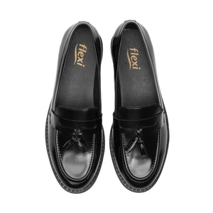 126908 BLACK FLEXI CALZADO DAMA CHOCLO CASUAL