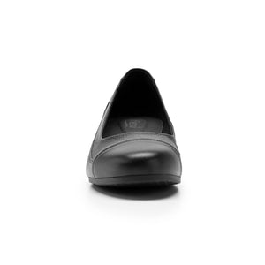 127002 NEGRO FLEXI CALZADO DAMA CHOCLO CASUAL