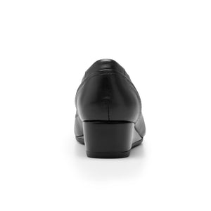 127002 NEGRO FLEXI CALZADO DAMA CHOCLO CASUAL