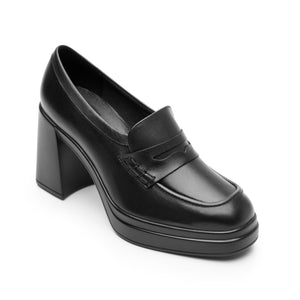 127401 NEGRO FLEXI CALZADO DAMA CHOCLO SEMIVE