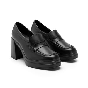 127401 NEGRO FLEXI CALZADO DAMA CHOCLO SEMIVE