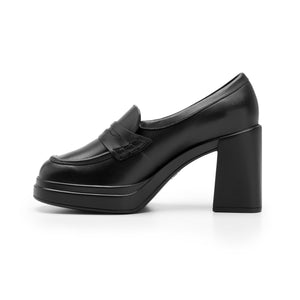 127401 NEGRO FLEXI CALZADO DAMA CHOCLO SEMIVE