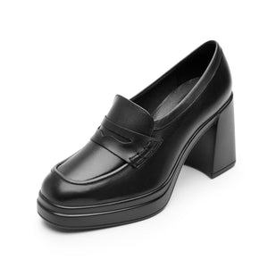 127401 NEGRO FLEXI CALZADO DAMA CHOCLO SEMIVE