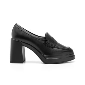 127401 NEGRO FLEXI CALZADO DAMA CHOCLO SEMIVE