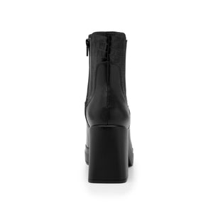 127402 NEGRO FLEXI CALZADO DAMA BOTÍN SEMIVES