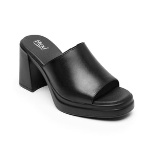 127601 NEGRO FLEXI CALZADO DAMA SANDALIA SAND