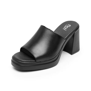 127601 NEGRO FLEXI CALZADO DAMA SANDALIA SAND