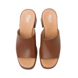 127601 TAN FLEXI CALZADO DAMA SANDALIA SANDAL
