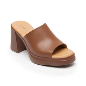 127601 TAN FLEXI CALZADO DAMA SANDALIA SANDAL
