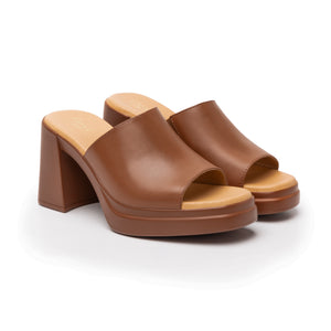 127601 TAN FLEXI CALZADO DAMA SANDALIA SANDAL