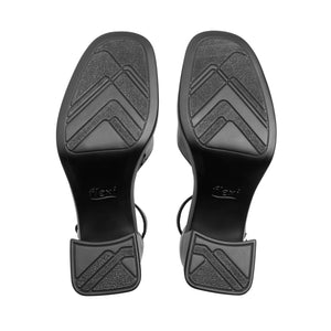 127602 NEGRO FLEXI CALZADO DAMA SANDALIA SAND