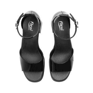 127602 NEGRO FLEXI CALZADO DAMA SANDALIA SAND