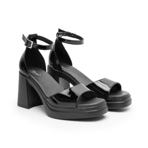 127602 NEGRO FLEXI CALZADO DAMA SANDALIA SAND