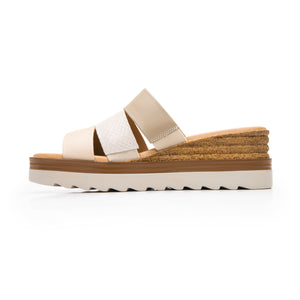 127705 BEIGE MULTICOLOR FLEXI CALZADO DAMA SA