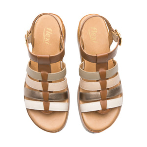 127707 ARENA MULTICOLOR FLEXI CALZADO DAMA SA