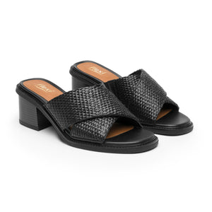 128406 NEGRO FLEXI CALZADO DAMA SANDALIA SAND