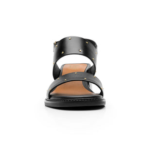 128407 NEGRO FLEXI CALZADO DAMA SANDALIA SAND