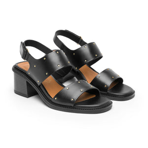 128407 NEGRO FLEXI CALZADO DAMA SANDALIA SAND