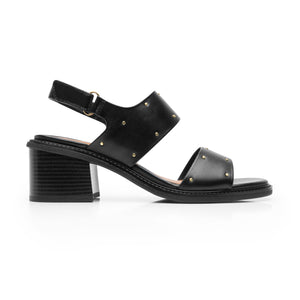 128407 NEGRO FLEXI CALZADO DAMA SANDALIA SAND