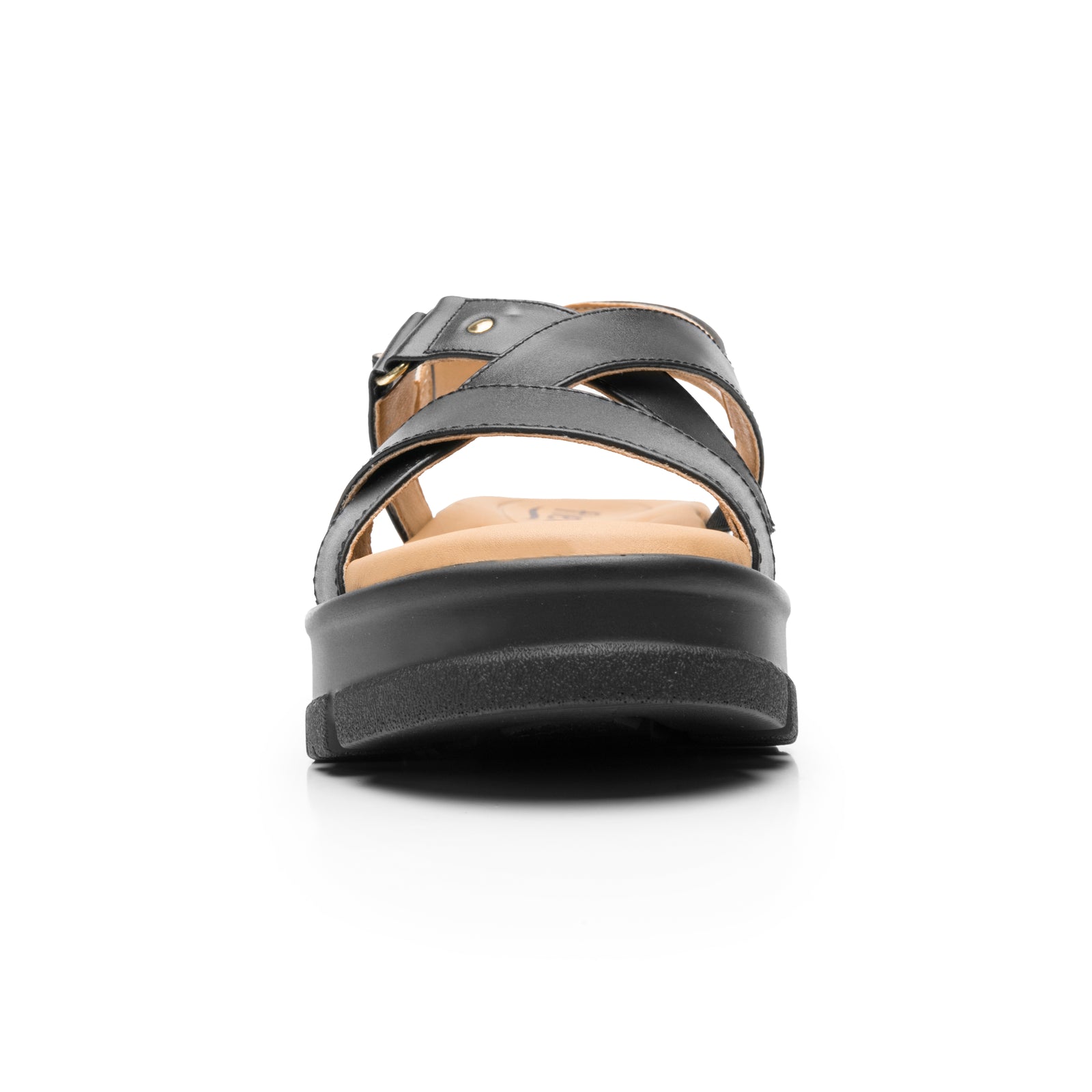 128513 NEGRO FLEXI CALZADO DAMA SANDALIA SAND