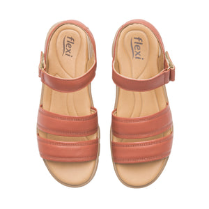 128514 TERRACOTA FLEXI CALZADO DAMA SANDALIA