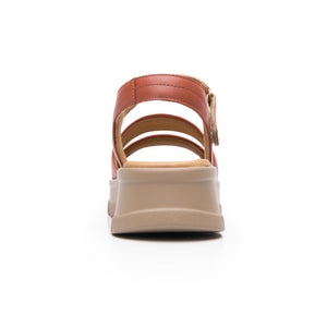 128514 TERRACOTA FLEXI CALZADO DAMA SANDALIA