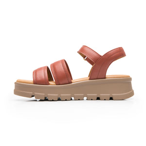 128514 TERRACOTA FLEXI CALZADO DAMA SANDALIA