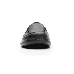 128701 NEGRO FLEXI CALZADO DAMA CHOCLO CASUAL