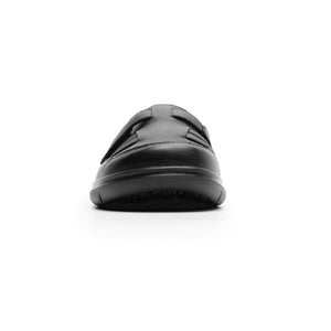 128702 NEGRO FLEXI CALZADO DAMA CHOCLO CASUAL