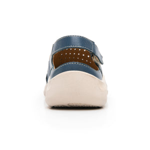 128706 AZUL FLEXI CALZADO DAMA CHOCLO CASUAL