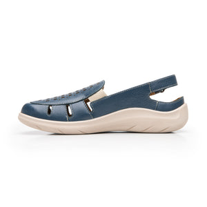 128706 AZUL FLEXI CALZADO DAMA CHOCLO CASUAL