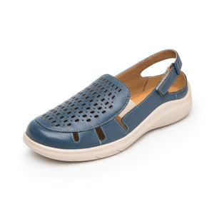 128706 AZUL FLEXI CALZADO DAMA CHOCLO CASUAL