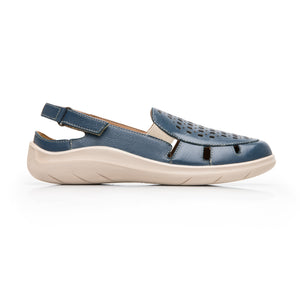 128706 AZUL FLEXI CALZADO DAMA CHOCLO CASUAL
