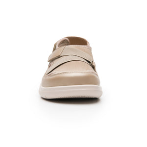 128709 BEIGE FLEXI CALZADO DAMA CHOCLO CASUAL