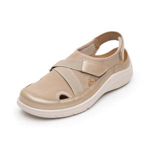 128709 BEIGE FLEXI CALZADO DAMA CHOCLO CASUAL