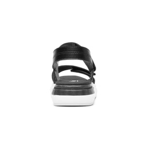 129401 BLACK FLEXI CALZADO DAMA SANDALIA SAND