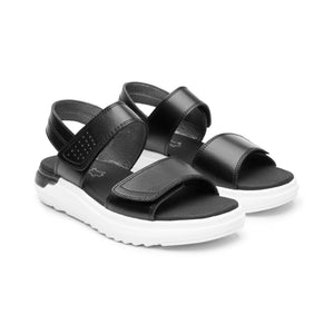 129401 BLACK FLEXI CALZADO DAMA SANDALIA SAND