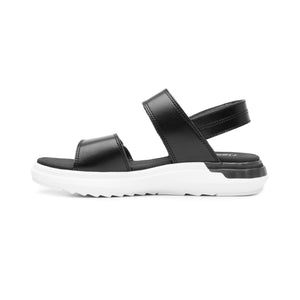 129401 BLACK FLEXI CALZADO DAMA SANDALIA SAND