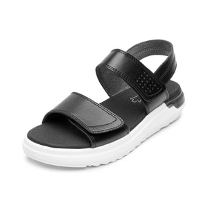 129401 BLACK FLEXI CALZADO DAMA SANDALIA SAND