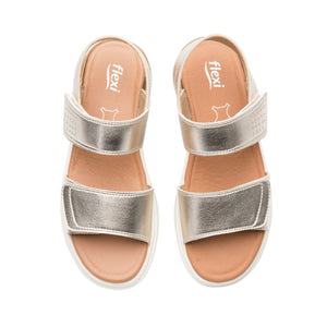 129401 ORO FLEXI CALZADO DAMA SANDALIA SANDAL