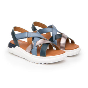 129403 AZUL FLEXI CALZADO DAMA SANDALIA SANDA