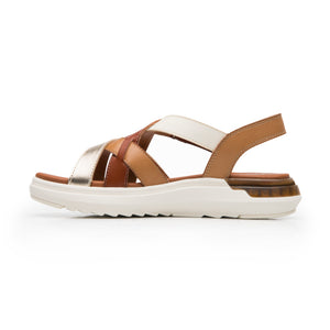 129403 MULTICOLOR FLEXI CALZADO DAMA SANDALIA