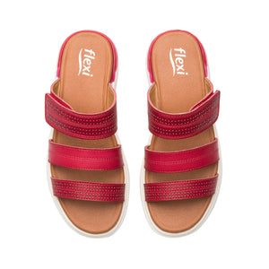 129404 ROJO FLEXI CALZADO DAMA SANDALIA SANDA